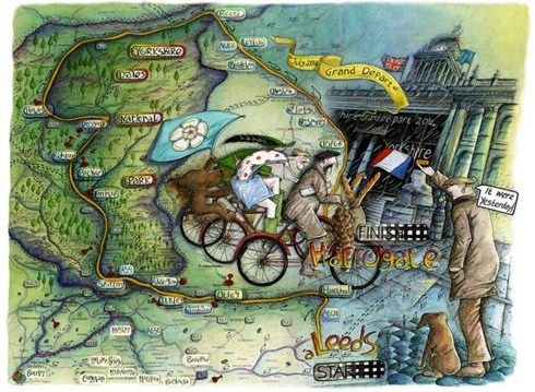 Michelle Campbell Tour Map