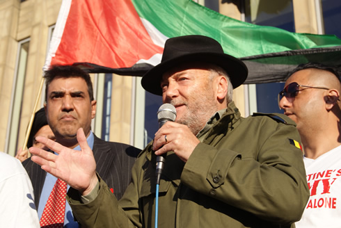 Bradford Palestine Protest George Galloway