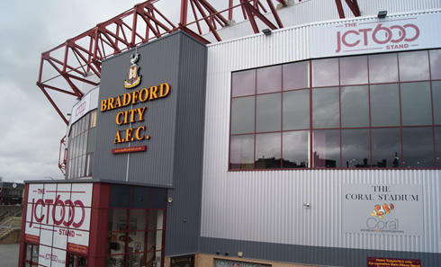 Valley Parade Stadium Bradford