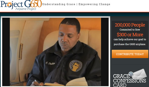 Creflo Dollar Ministries Plane