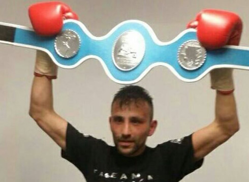 Tasif Khan Title Belt